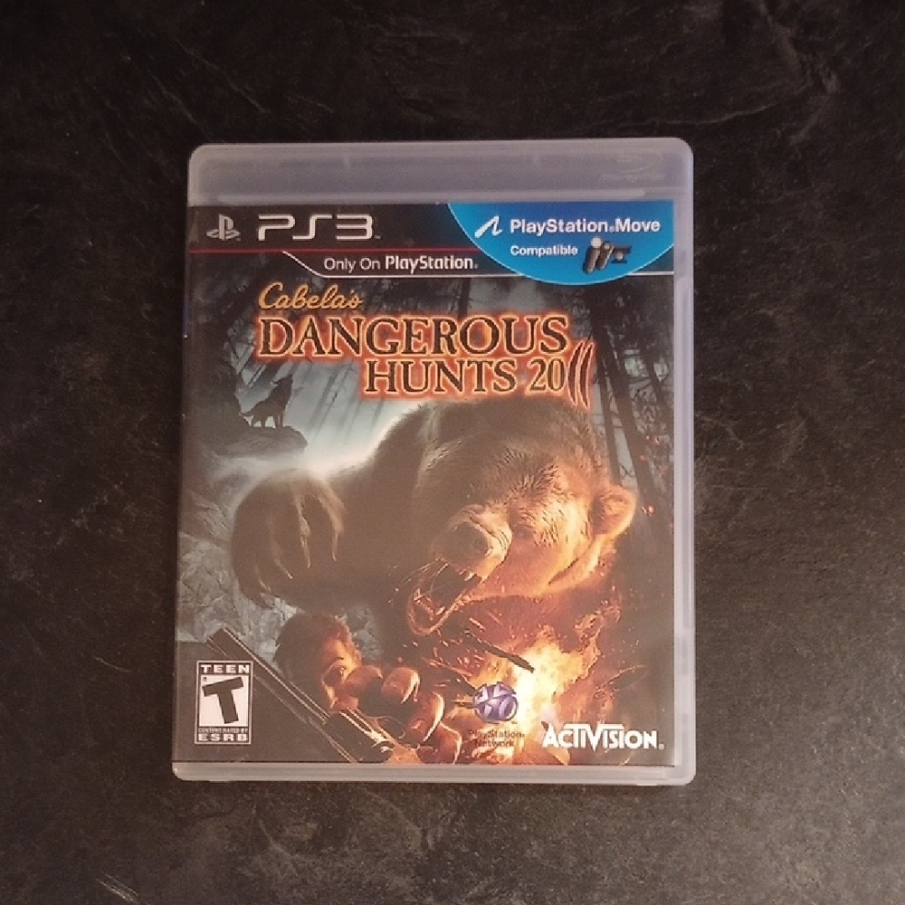 Cabela's Dangerous Hunts 2011 for PS3 - Black Case